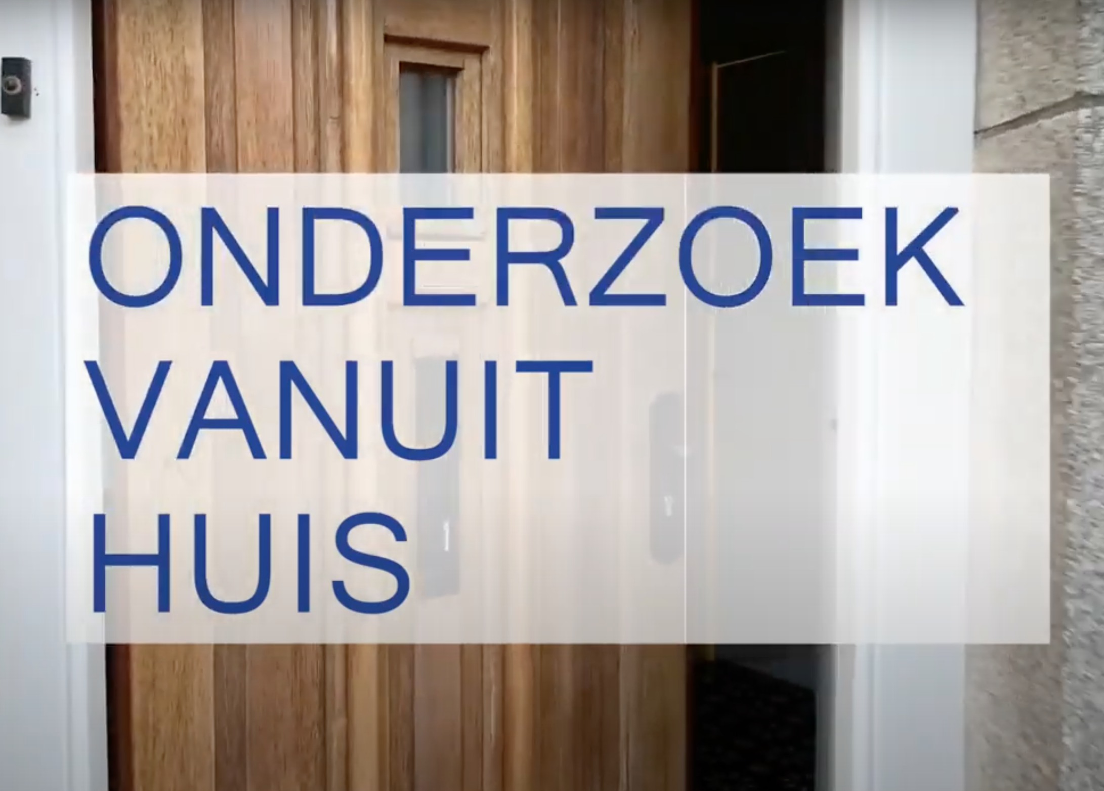 Podotherapie de Boer; online consult; videoconsult